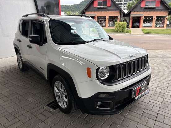 JEEP-RENEGADE-1.8 16V FLEX SPORT 4P AUTOMÁTICO JEEP-RENEGADE-2018