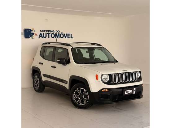 JEEP-RENEGADE-1.8 16V FLEX SPORT 4P AUTOMÁTICO JEEP-RENEGADE-2018