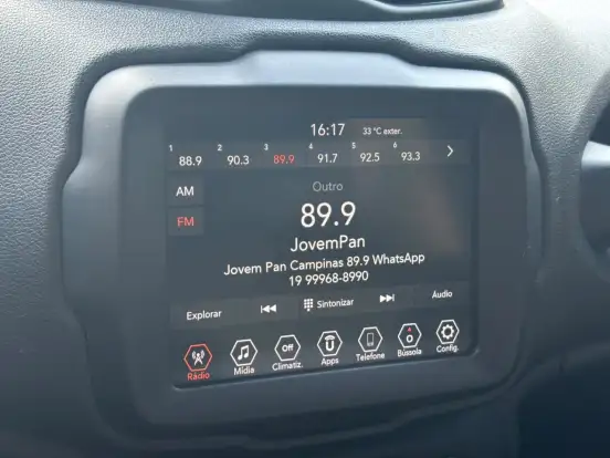 JEEP-RENEGADE-2.0 16V TURBO DIESEL TRAILHAWK 4P 4X4 AUTOMÁTICO JEEP-RENEGADE-2019