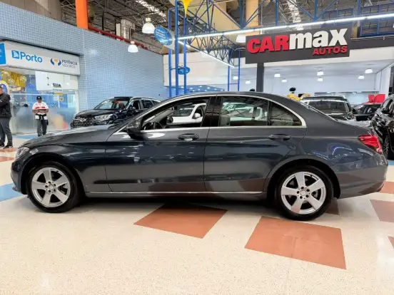 MERCEDES-BENZ-C 180-1.6 CGI 16V TURBO GASOLINA 4P AUTOMÁTICO MERCEDES-BENZ-C 180-2015