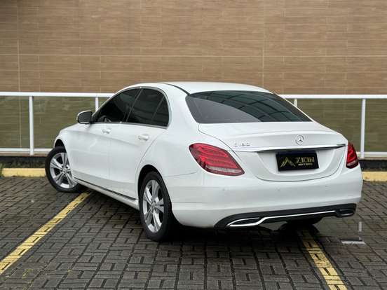 MERCEDES-BENZ-C 180-1.6 CGI 16V TURBO FLEX 4P AUTOMÁTICO MERCEDES-BENZ-C 180-2015