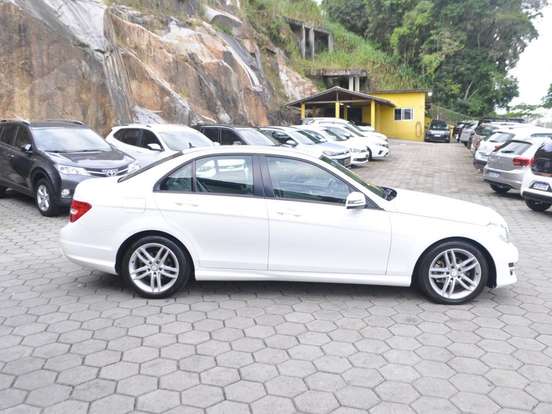 MERCEDES-BENZ-C 180-1.6 CGI SPORT 16V TURBO GASOLINA 4P AUTOMÁTICO MERCEDES-BENZ-C 180-2012