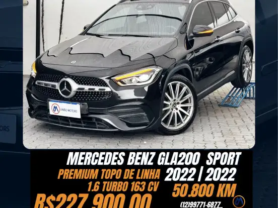 MERCEDES-BENZ-GLA 200-1.3 GCI GASOLINA AMG LINE 7G-DCT MERCEDES-BENZ-GLA 200-2022