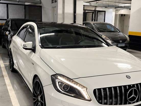 MERCEDES-BENZ-A 250-2.0 SPORT TURBO GASOLINA 4P AUTOMATIZADO MERCEDES-BENZ-A 250-2014