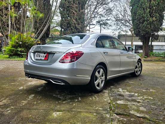 MERCEDES-BENZ-C 180-1.6 CGI AVANTGARDE 16V TURBO GASOLINA 4P AUTOMÁTICO MERCEDES-BENZ-C 180-2015