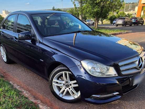 MERCEDES-BENZ-C 180-1.8 CGI CLASSIC 16V GASOLINA 4P AUTOMÁTICO MERCEDES-BENZ-C 180-2012