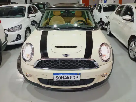 MINI-COOPER-1.6 S JOHN COOPER WORKS 16V TURBO GASOLINA 2P AUTOMATICO MINI-COOPER-2010