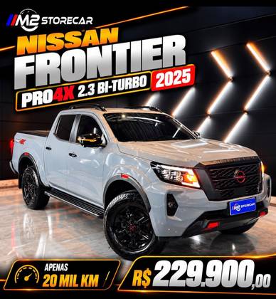 NISSAN FRONTIER 2.3 16V TURBO DIESEL PRO4X CD 4X4 AUTOMÁTICO