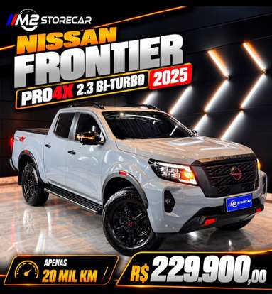 NISSAN-FRONTIER-2.3 16V TURBO DIESEL PRO4X CD 4X4 AUTOMÁTICO NISSAN-FRONTIER-2024
