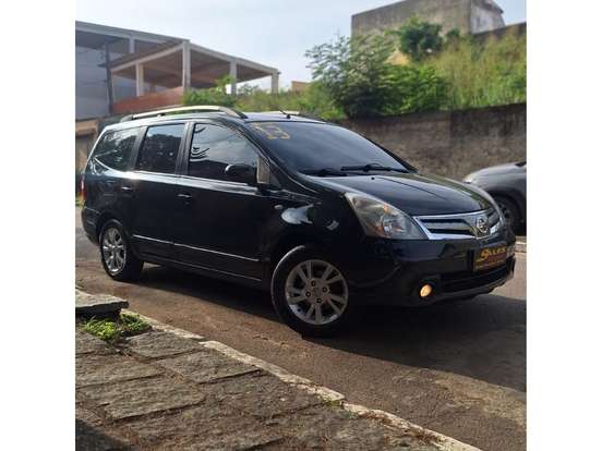NISSAN-LIVINA-1.8 SL 16V FLEX 4P AUTOMÁTICO NISSAN-LIVINA-2012