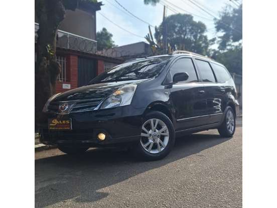 NISSAN-LIVINA-1.8 SL 16V FLEX 4P AUTOMÁTICO NISSAN-LIVINA-2012