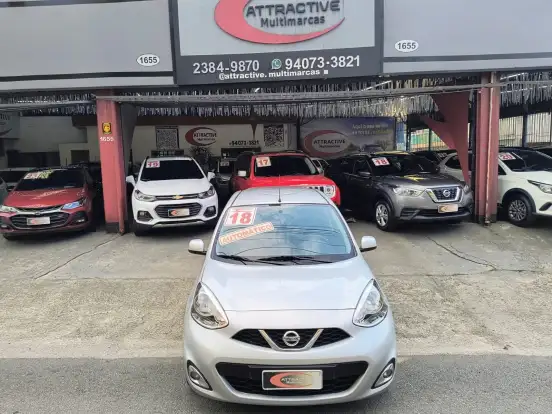 NISSAN-MARCH-1.6 SV 16V FLEX 4P XTRONIC NISSAN-MARCH-2017