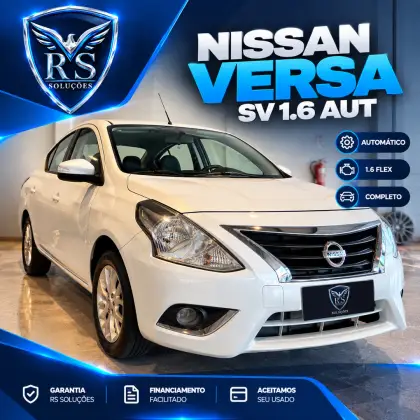 NISSAN VERSA 1.6 16V FLEXSTART SV 4P XTRONIC
