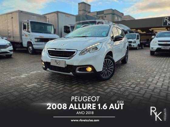 PEUGEOT 2008 1.6 16V FLEX ALLURE 4P AUTOMÁTICO