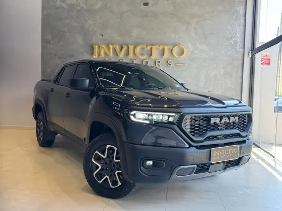 RAM RAMPAGE 2.0 HURRICANE 4 TURBO GASOLINA REBEL 4X4 AUTOMÁTICO