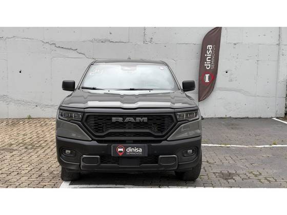 RAM RAMPAGE 2.0 HURRICANE 4 TURBO GASOLINA REBEL 4X4 AUTOMÁTICO