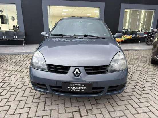 RENAULT-CLIO-1.0 CAMPUS 16V FLEX 4P MANUAL RENAULT-CLIO-2009