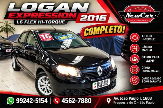 RENAULT LOGAN 1.6 EXPRESSION 8V FLEX 4P MANUAL