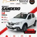 RENAULT SANDERO 1.6 16V SCE FLEX STEPWAY DYNAMIQUE MANUAL RENAULT SANDERO 1.6 16V SCE FLEX STEPWAY DYNAMIQUE MANUAL