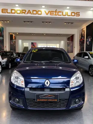 RENAULT-SANDERO-1.6 EXPRESSION 16V FLEX 4P MANUAL RENAULT-SANDERO-2011