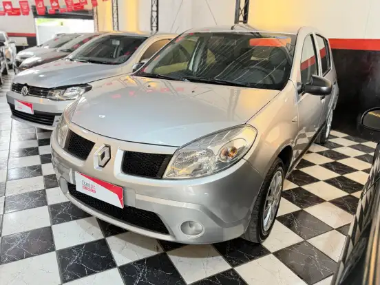 RENAULT-SANDERO-1.6 EXPRESSION 8V FLEX 4P MANUAL RENAULT-SANDERO-2009