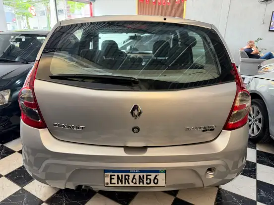 RENAULT-SANDERO-1.6 EXPRESSION 8V FLEX 4P MANUAL RENAULT-SANDERO-2009