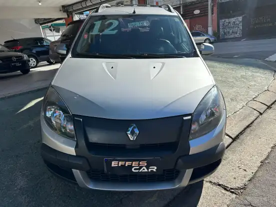 RENAULT-SANDERO-1.6 STEPWAY 16V FLEX 4P AUTOMÁTICO RENAULT-SANDERO-2012