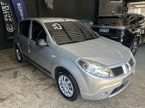 RENAULT-SANDERO-1.6 EXPRESSION 8V FLEX 4P MANUAL RENAULT-SANDERO-2009