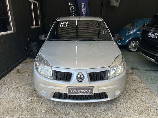 RENAULT-SANDERO-1.6 EXPRESSION 8V FLEX 4P MANUAL RENAULT-SANDERO-2009
