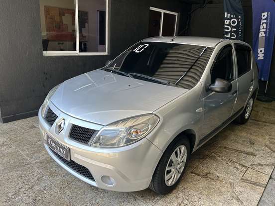RENAULT-SANDERO-1.6 EXPRESSION 8V FLEX 4P MANUAL RENAULT-SANDERO-2009