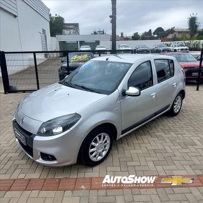 RENAULT-SANDERO-1.6 PRIVILÉGE 16V FLEX 4P AUTOMÁTICO RENAULT-SANDERO-2013