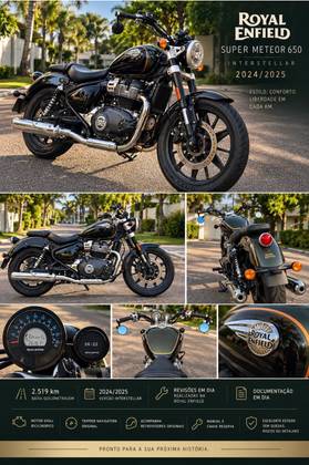 ROYAL ENFIELD METEOR 650 INTERSTELLAR 