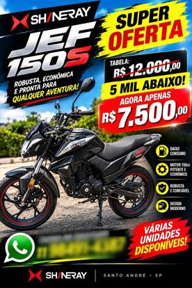 SHINERAY-JEF S 150 SHINERAY-JEF S 150-2024