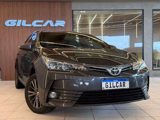 TOYOTA-COROLLA-1.8 GLI UPPER 16V FLEX 4P AUTOMÁTICO TOYOTA-COROLLA-2018