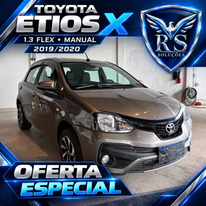 TOYOTA ETIOS 1.3 X 16V FLEX 4P MANUAL