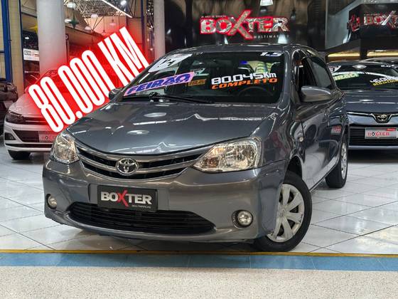 TOYOTA ETIOS 1.5 XS 16V FLEX 4P MANUAL