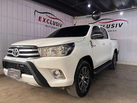 TOYOTA-HILUX-2.7 SRV 4X4 CD 16V FLEX 4P AUTOMÁTICO TOYOTA-HILUX-2017
