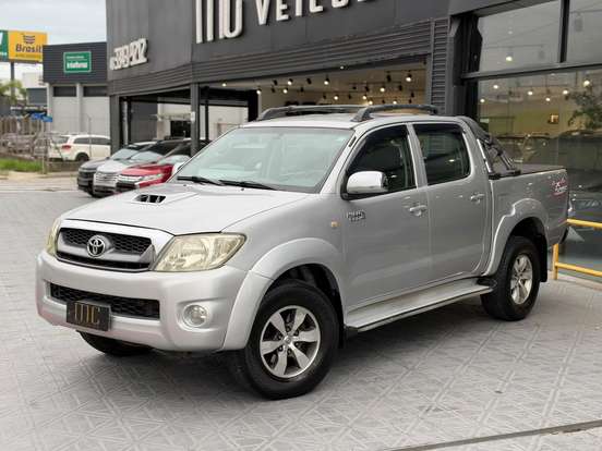 TOYOTA-HILUX-3.0 SRV 4X4 CD 16V TURBO INTERCOOLER DIESEL 4P AUTOMÁTICO TOYOTA-HILUX-2009