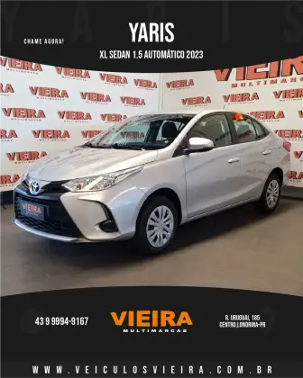 TOYOTA YARIS 1.5 16V FLEX SEDAN XL LIVE MULTIDRIVE