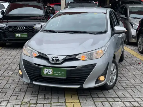 TOYOTA-YARIS-1.5 16V FLEX SEDAN XL MULTIDRIVE TOYOTA-YARIS-2018