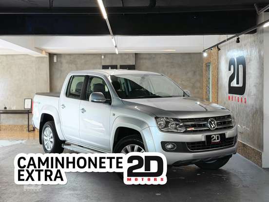 VOLKSWAGEN-AMAROK-2.0 HIGHLINE 4X4 CD 16V TURBO INTERCOOLER DIESEL 4P AUTOMÁTICO VOLKSWAGEN-AMAROK-2014