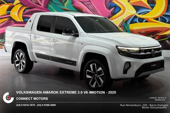 VOLKSWAGEN AMAROK 3.0 V6 TDI DIESEL EXTREME CD 4MOTION AUTOMÁTICO