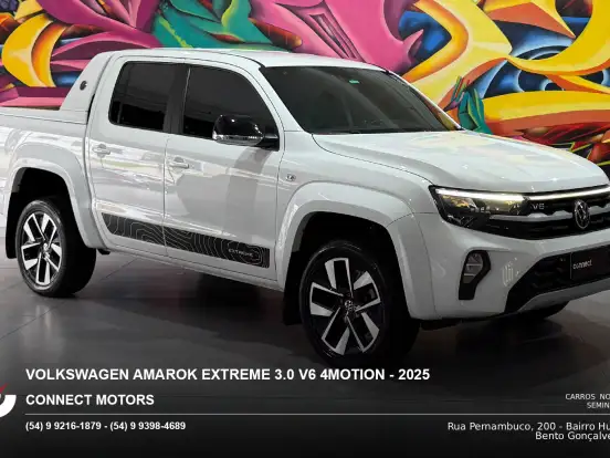 VOLKSWAGEN-AMAROK-3.0 V6 TDI DIESEL EXTREME CD 4MOTION AUTOMÁTICO VOLKSWAGEN-AMAROK-2024