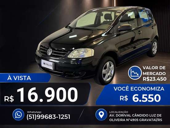 VOLKSWAGEN-FOX-1.0 MI 8V FLEX 4P MANUAL VOLKSWAGEN-FOX-2006