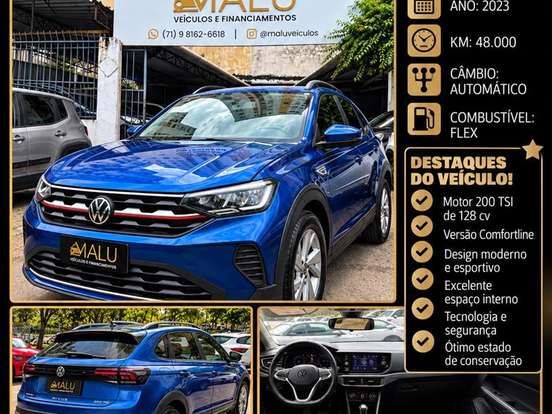 VOLKSWAGEN-NIVUS-1.0 200 TSI TOTAL FLEX COMFORTLINE AUTOMÁTICO VOLKSWAGEN-NIVUS-2022