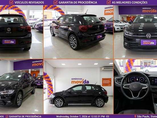 VOLKSWAGEN-POLO-1.0 170 TSI HIGHLINE AUTOMÁTICO VOLKSWAGEN-POLO-2024