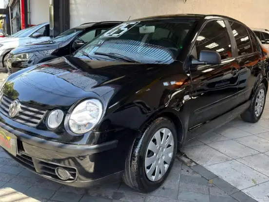 VOLKSWAGEN-POLO SEDAN-1.6 MI COMFORTLINE 8V FLEX 4P MANUAL VOLKSWAGEN-POLO SEDAN-2004