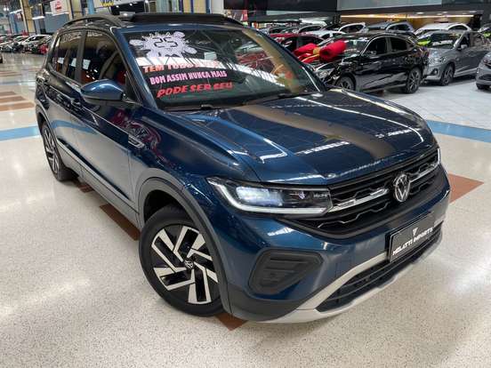 VOLKSWAGEN-T-CROSS-1.0 200 TSI TOTAL FLEX COMFORTLINE AUTOMÁTICO VOLKSWAGEN-T-CROSS-2024