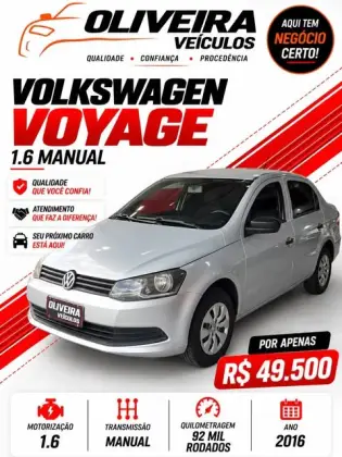 VOLKSWAGEN VOYAGE 1.6 MI HIGHLINE 8V FLEX 4P MANUAL