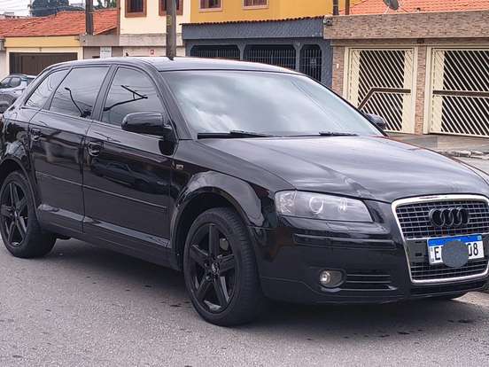 AUDI-A3-2.0 TFSI SPORTBACK 16V GASOLINA 4P S-TRONIC AUDI-A3-2008